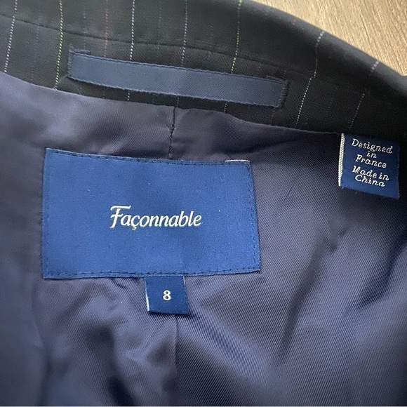 Faconnable Pinstripe Blazer - Picture 7 of 7